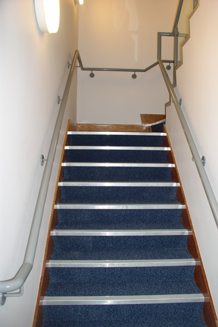 Metal Curved Stair Handrails